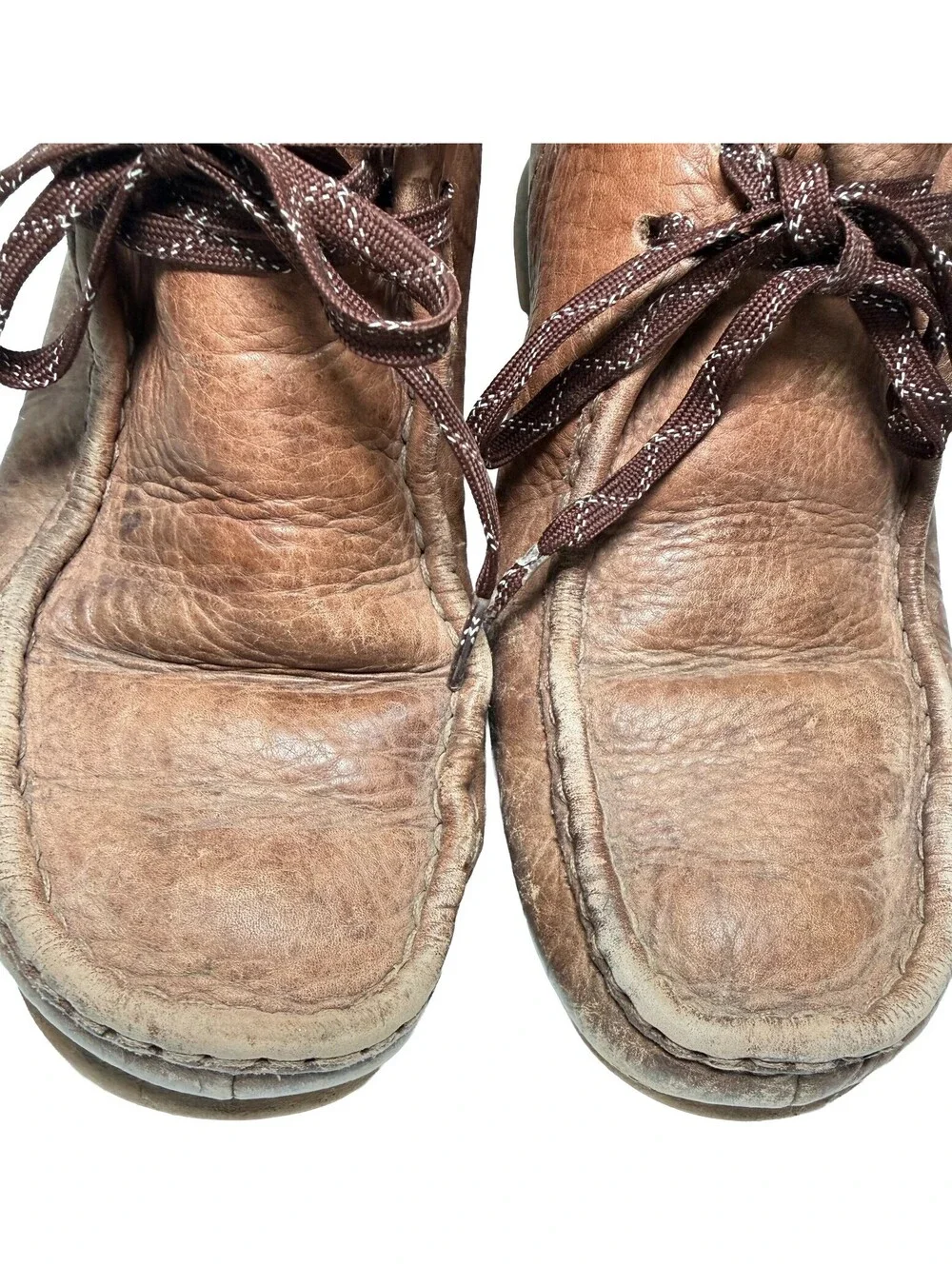 Clarks Original Mens 8.5M Shoes Brown Wallabee Goretex GTX Chukka Moccasin Boots